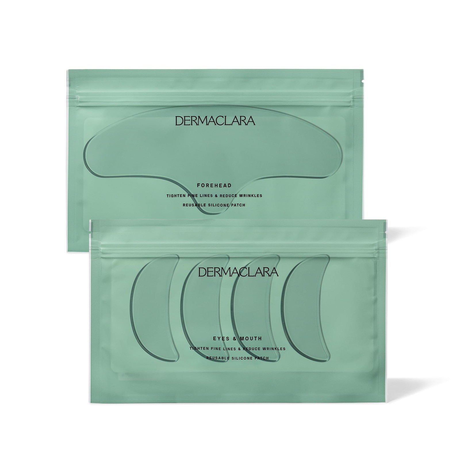 Dermaclara Silicone Facial Patches – Anti-Wrinkle Face Patches for Frown Smil…