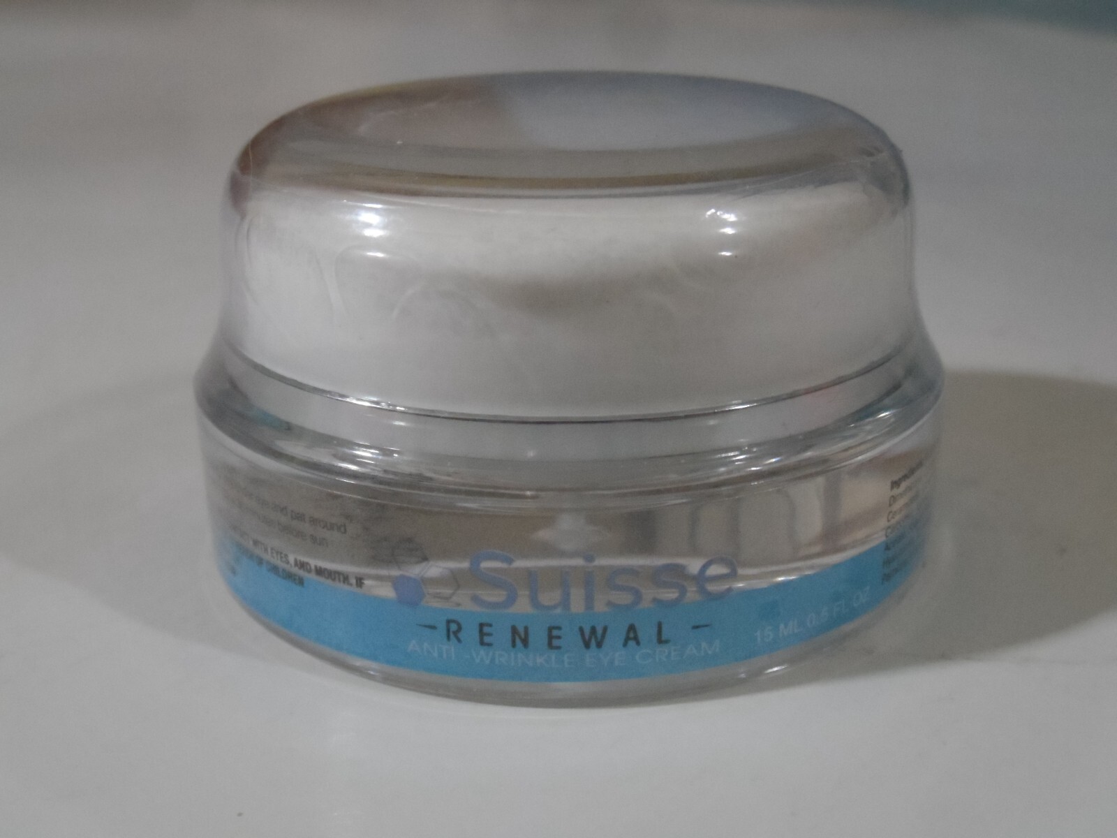 NEW SEALED – Suisse Renewal Anti-Wrinkle Eye Cream (15ml/.5oz)