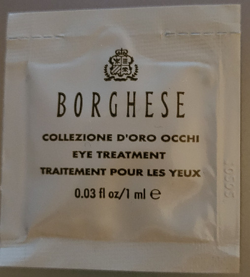 10 Packettes Borghese Collezione D’Oro Occhi Eye Treatment