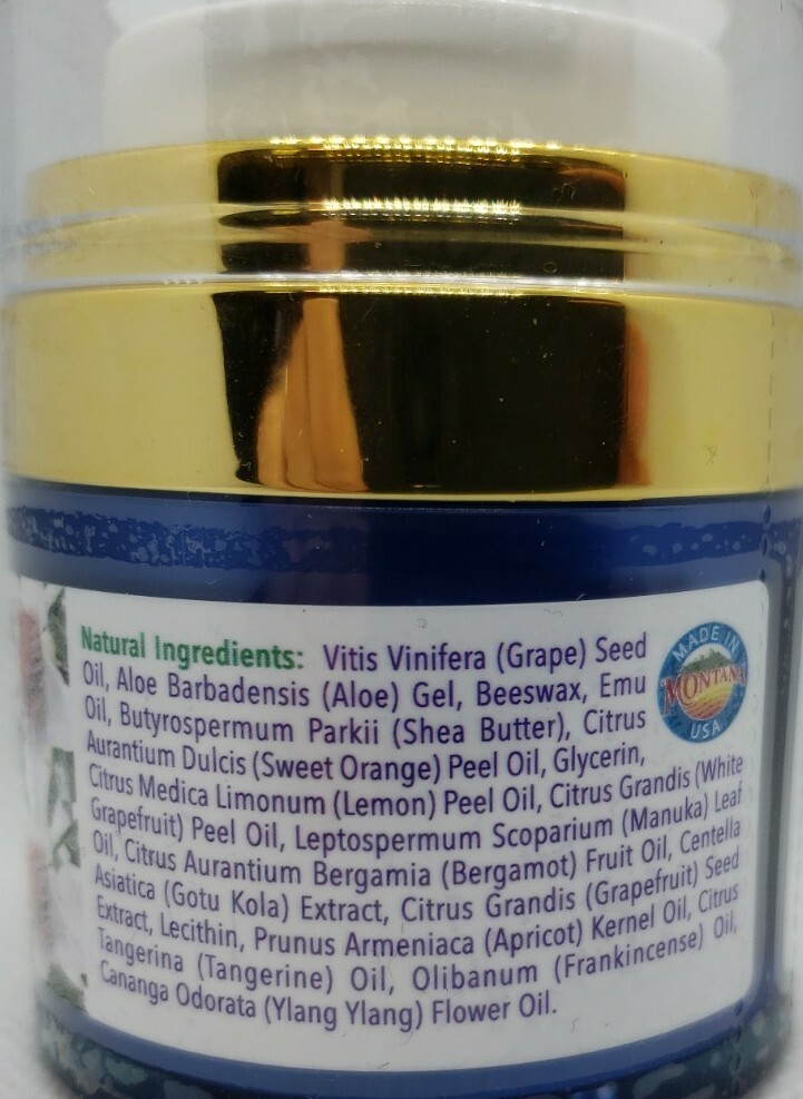 Montana Emu Ranch Balancing Cream w/ Pure Emu Oil [Daytime], 1 fl. oz.