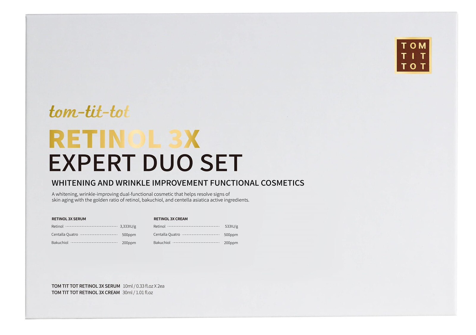 TOMTITTOT RETINOL 3X Cream 30ml TOM TIT TOT