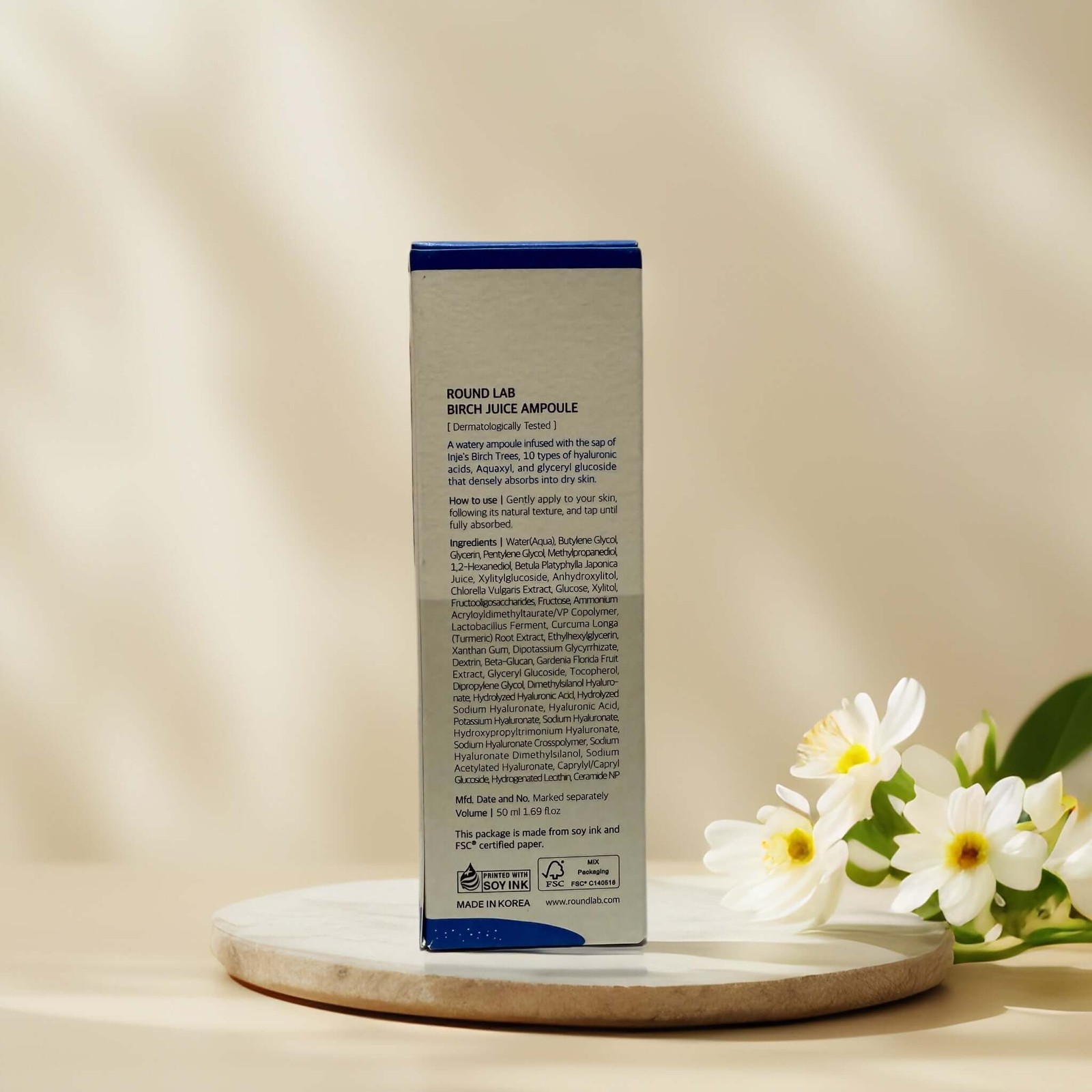Deep Hydration Boost Round Lab Birch Juice Ampoule 1.7 fl oz