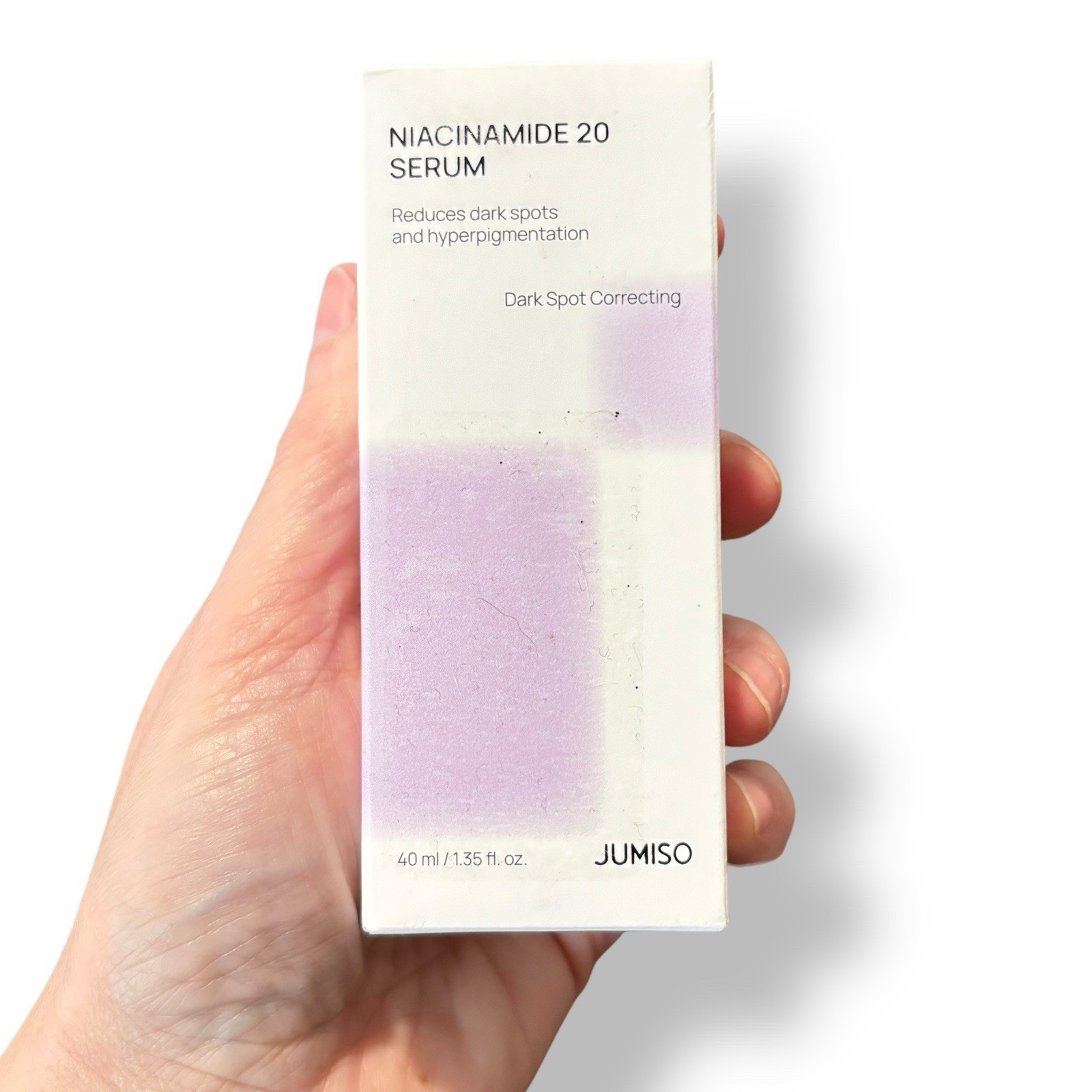 JUMISO Niacinamide 20 Dark Spot Correcting Serum 1.35 Fl.Oz/40ml K Beauty New