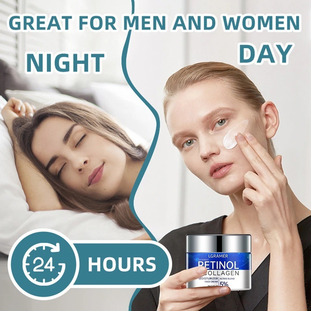 Retinol Anti Aging Face Cream Wrinkle Repair Moisturizer Firming Skin Care