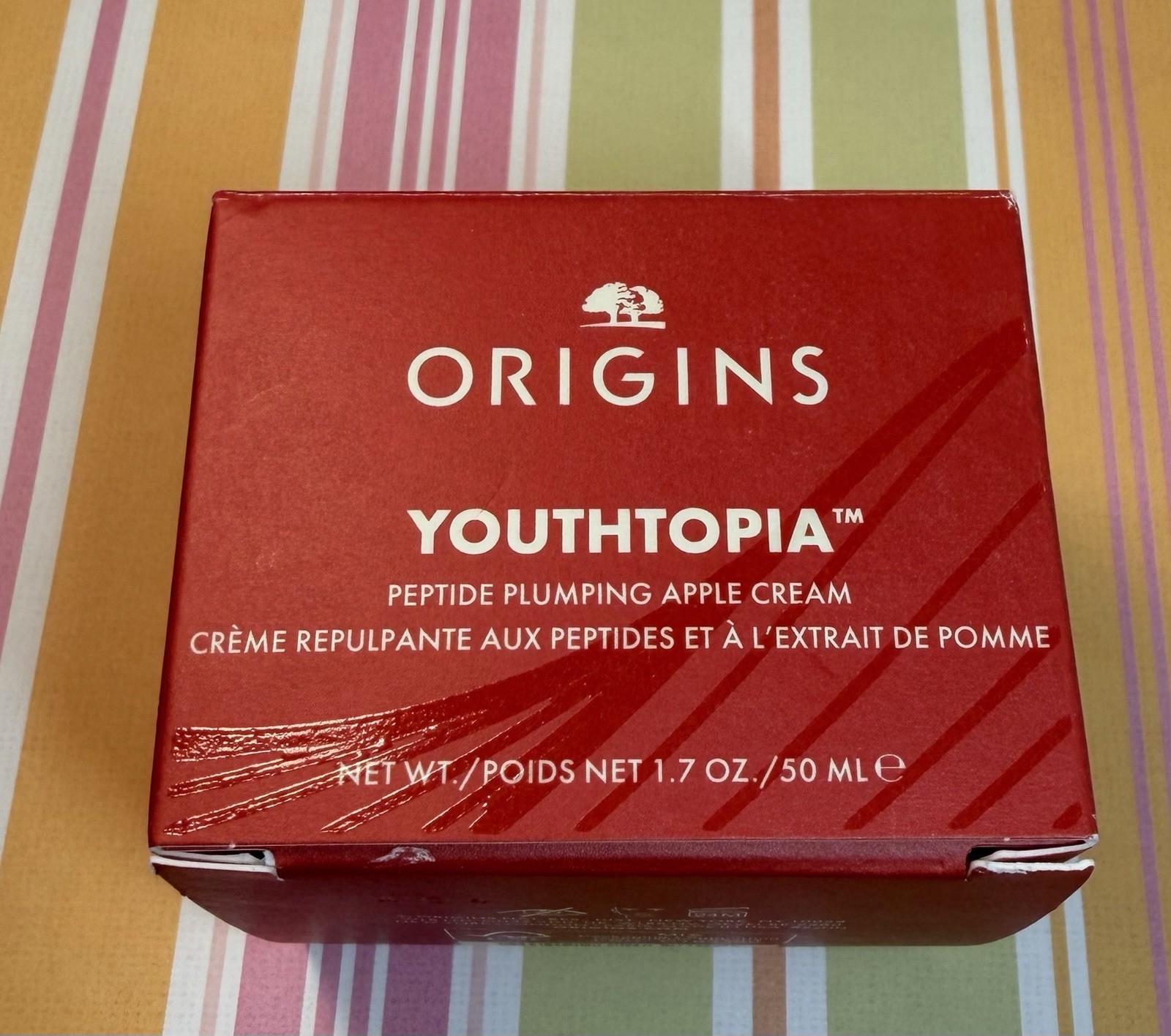 Origins YOUTHTOPIA Peptide Plumping Apple Cream 1.7 oz/50mL FULL size NIB