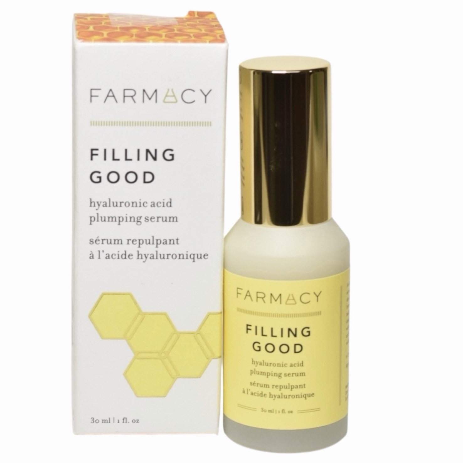 Farmacy Filling Good Hyaluronic Acid Plumping Serum 1 oz Vegan Collagen NEW