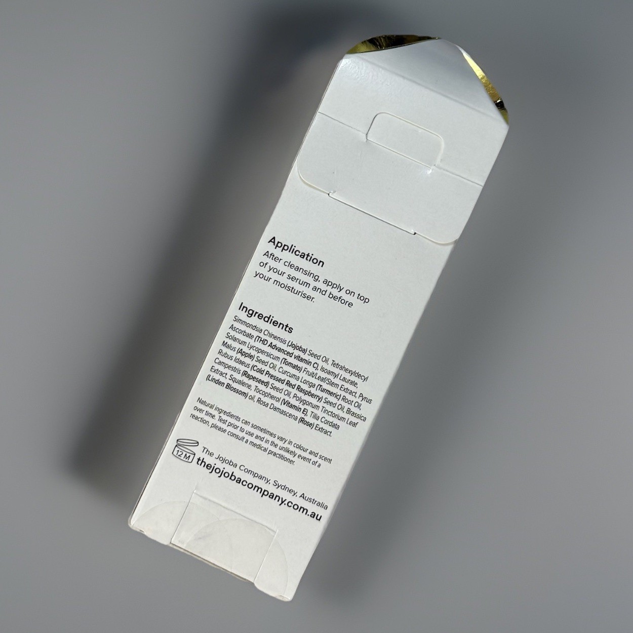 The Jojoba Company Australia Vitamin C Facial Oil THD Brightening 30mL