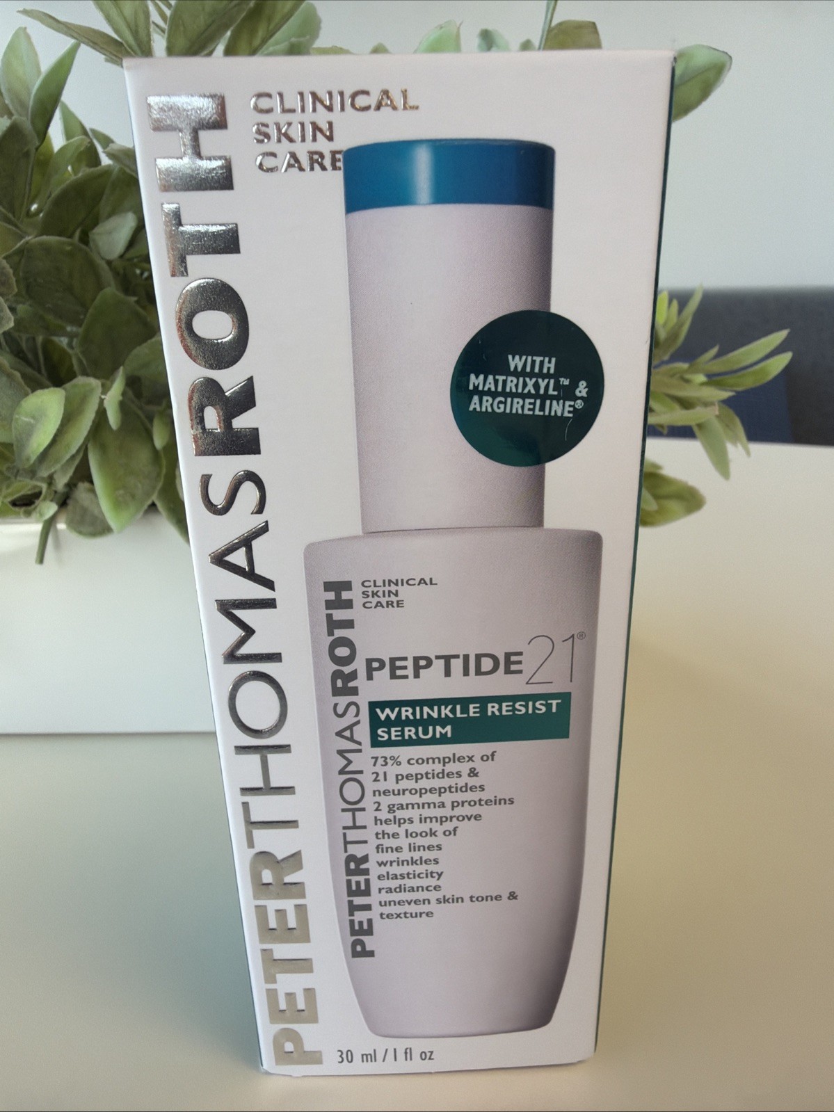 Peter Thomas Roth Peptide 21 Wrinkle Resist Serum 1 fl oz NIB