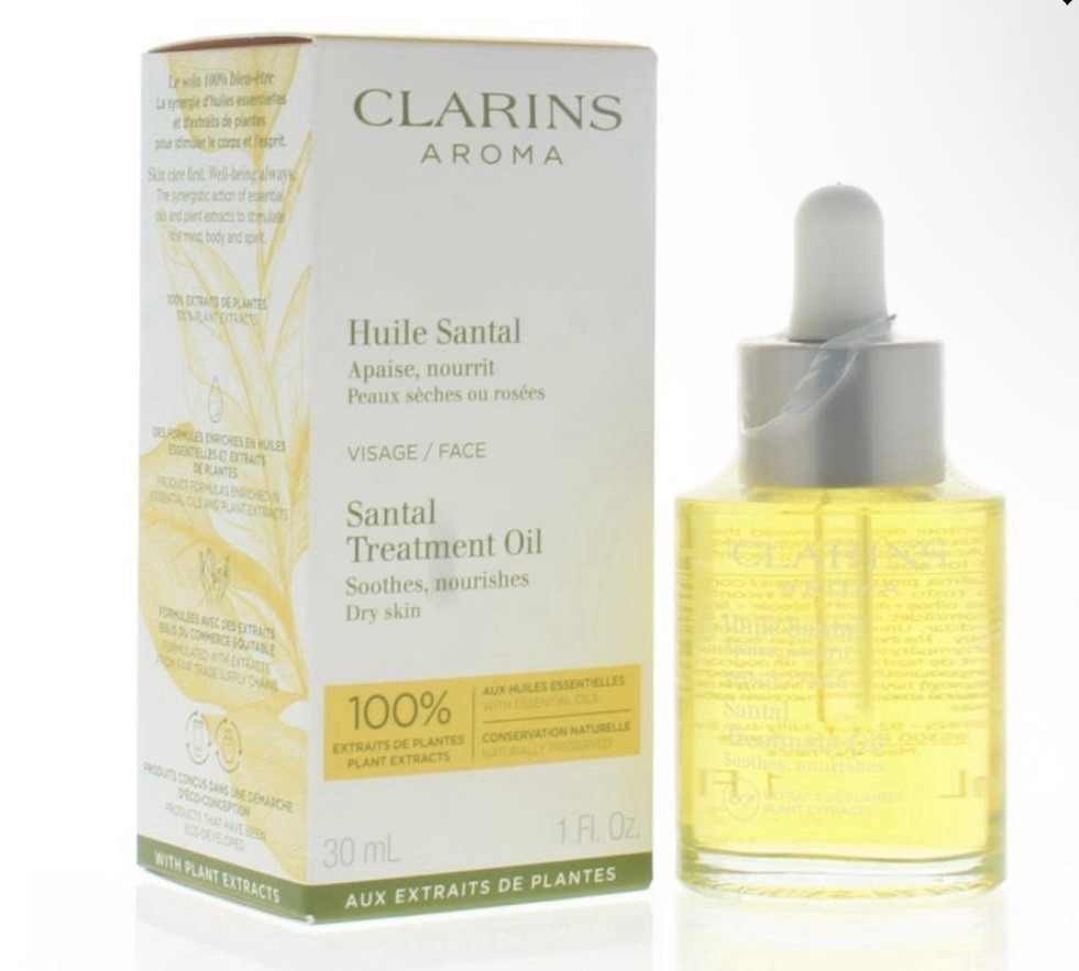 Santal Soothing Face Treatment Oil for Dry Skin 30ml