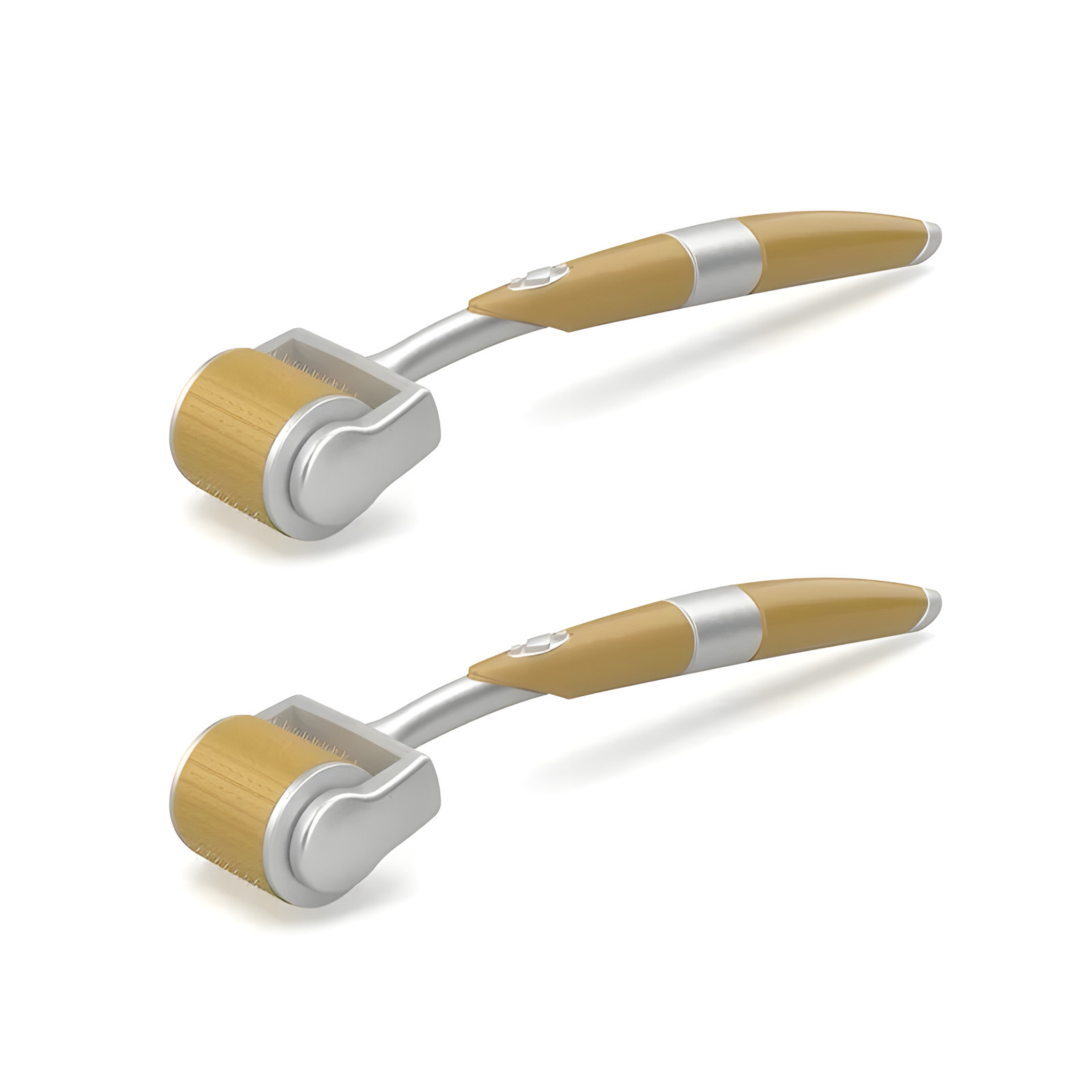 ZGTS Titanium Gold Derma Roller 192 Needle Scalp and Skin Care Tool