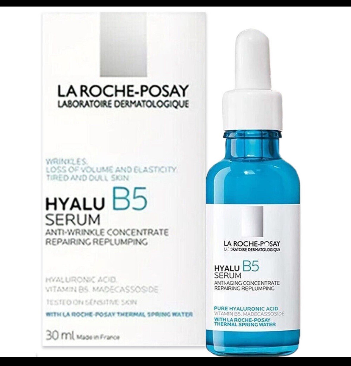 Enhanced *Authentic La Roche-Posay HYALU B5 Against-Wrinkle Serum 30ml Sealed*(E