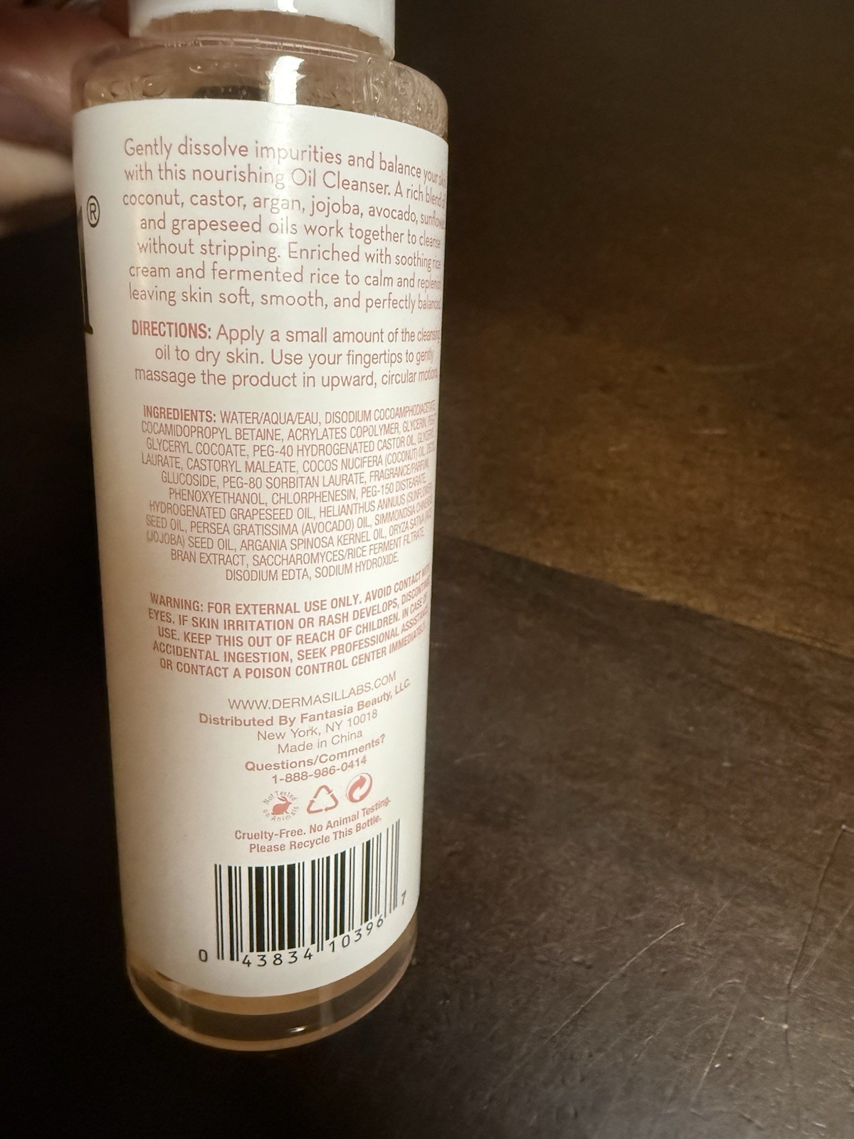DERMASIL Skin Care Face Oil Cleanser Brightening, Balancing & Barrier (Set Of 3)