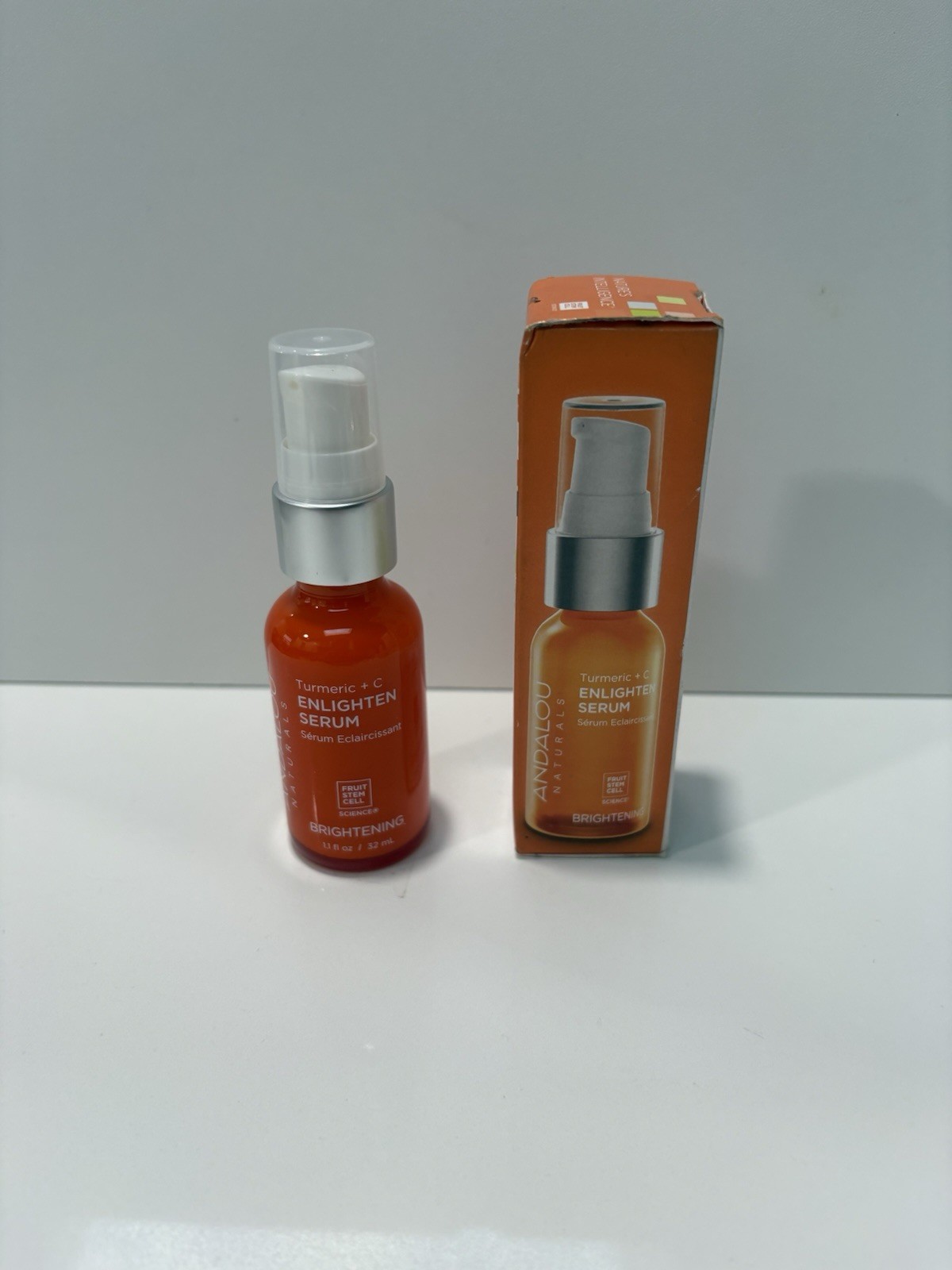 Andalou Naturals Turmeric + C Enlighten Serum, Skin Smoothing Serum