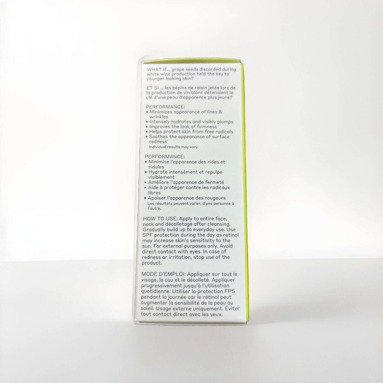 VOLITION Grenache Semillon Overnight Retinol Serum 0.5 oz Niacinamide