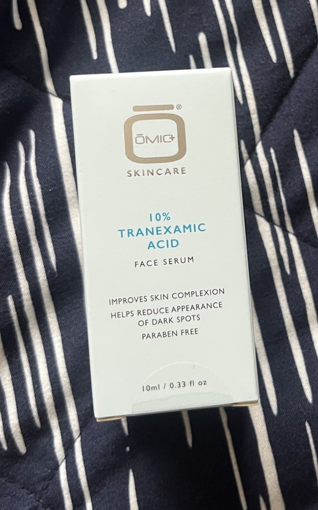 NEW Omic Skincare 10% Tranexamic Acid Face Serum .33 oz