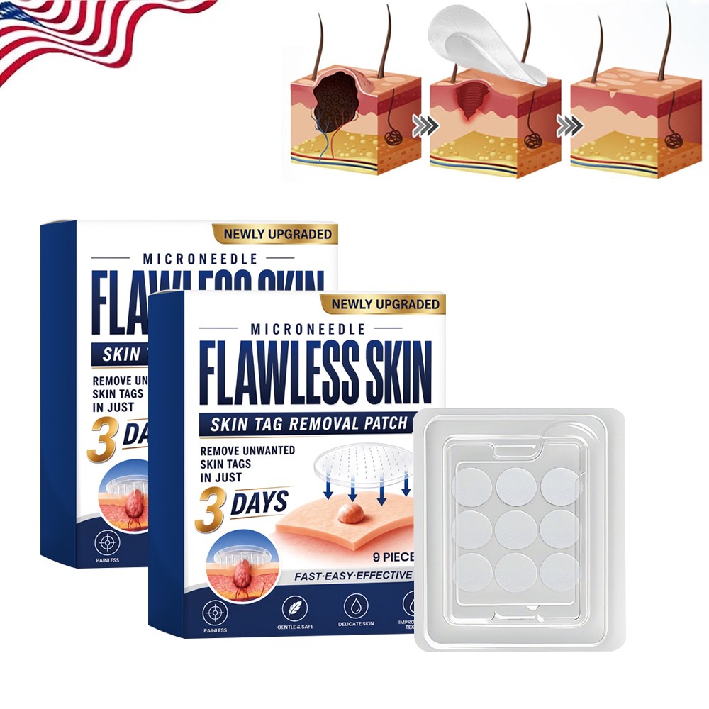 2x Hydrocolloid Patches, 2-in-1, Newly Upgraded, For Face And Body,Flawless Skin