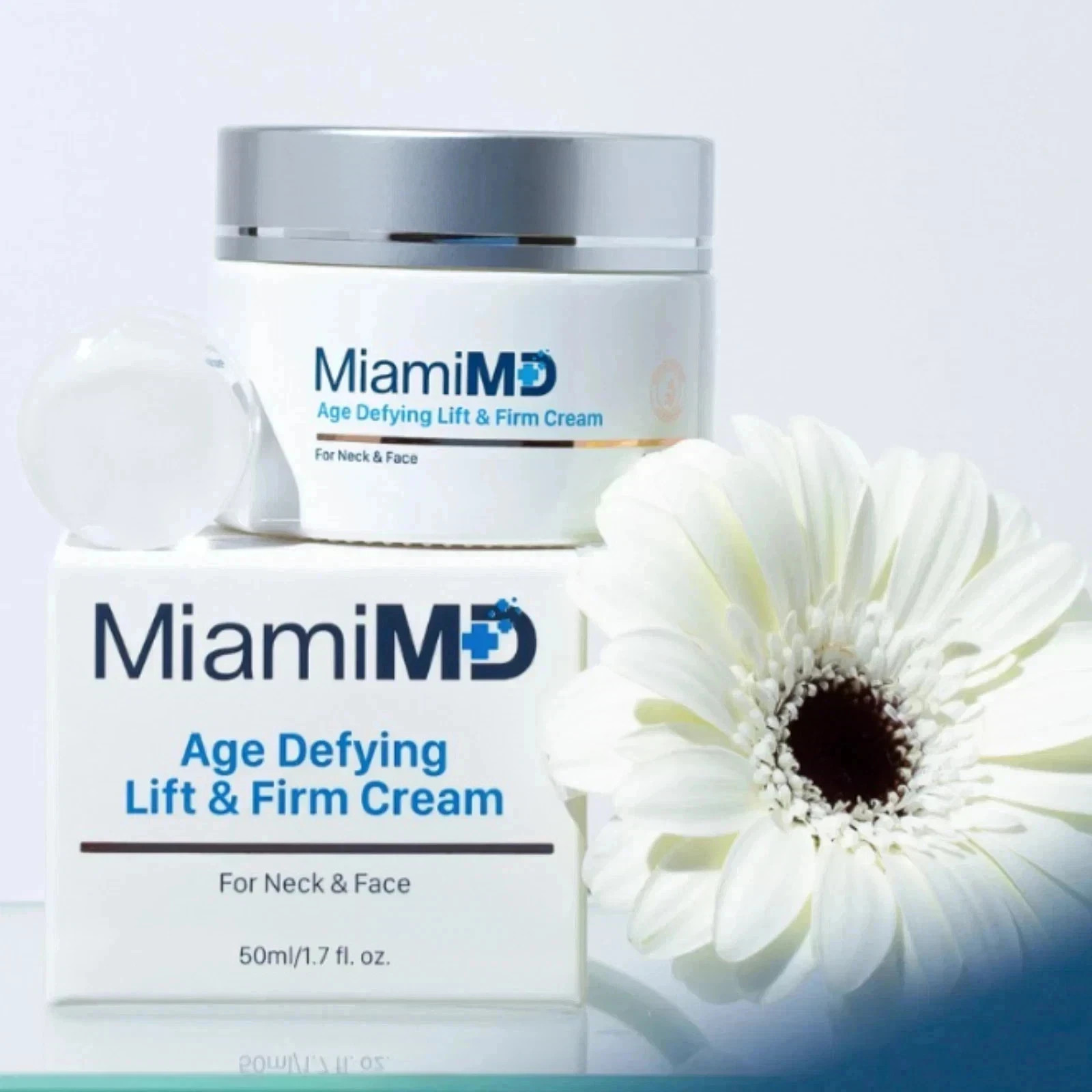 MiamiMD (Miami MD) Age Defying Lift & Firm Cream For Neck And Face – 50ml-3pc