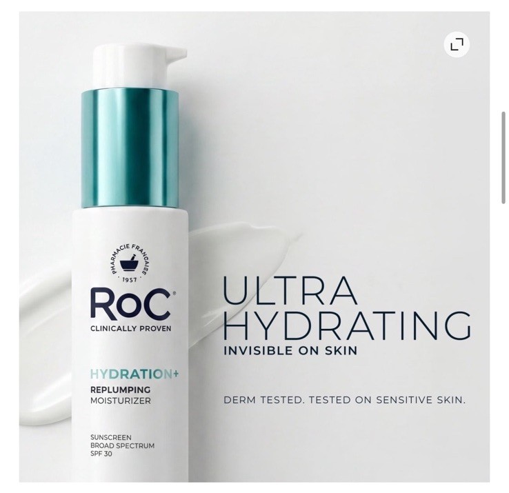 RoC Hydration + Moisturizer SPF 30 ~2 PACK!!~ 1.7 fl oz each.