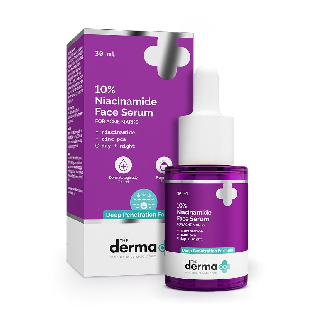The Derma Co 10% Niacinamide Serum with Zinc PCA Face Serum 30ml