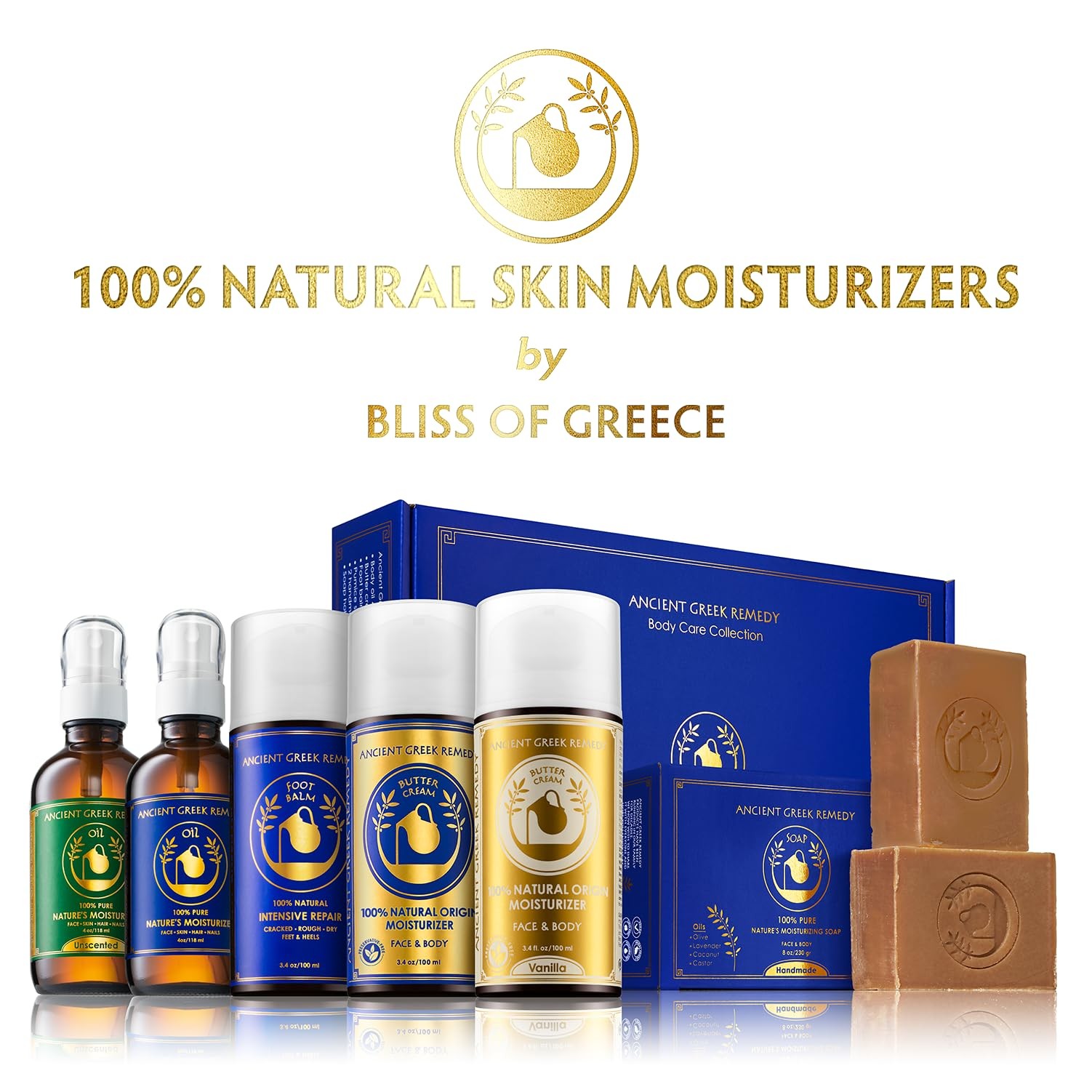 Ancient Greek Remedy Organic Face Moisturizer 3.4 Fl Oz (Pack of 1), Lavender