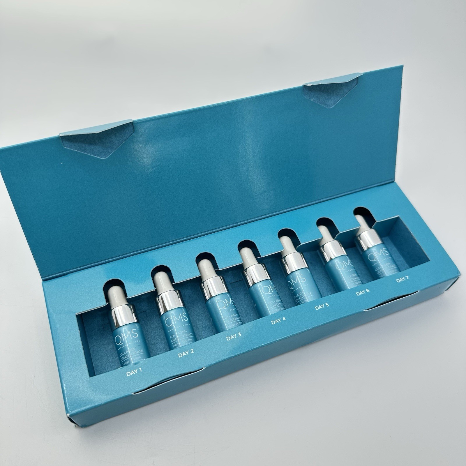 QMS Medicosmetics • Collagen Concentrate• 7-days System • NIB • Ampoule Set