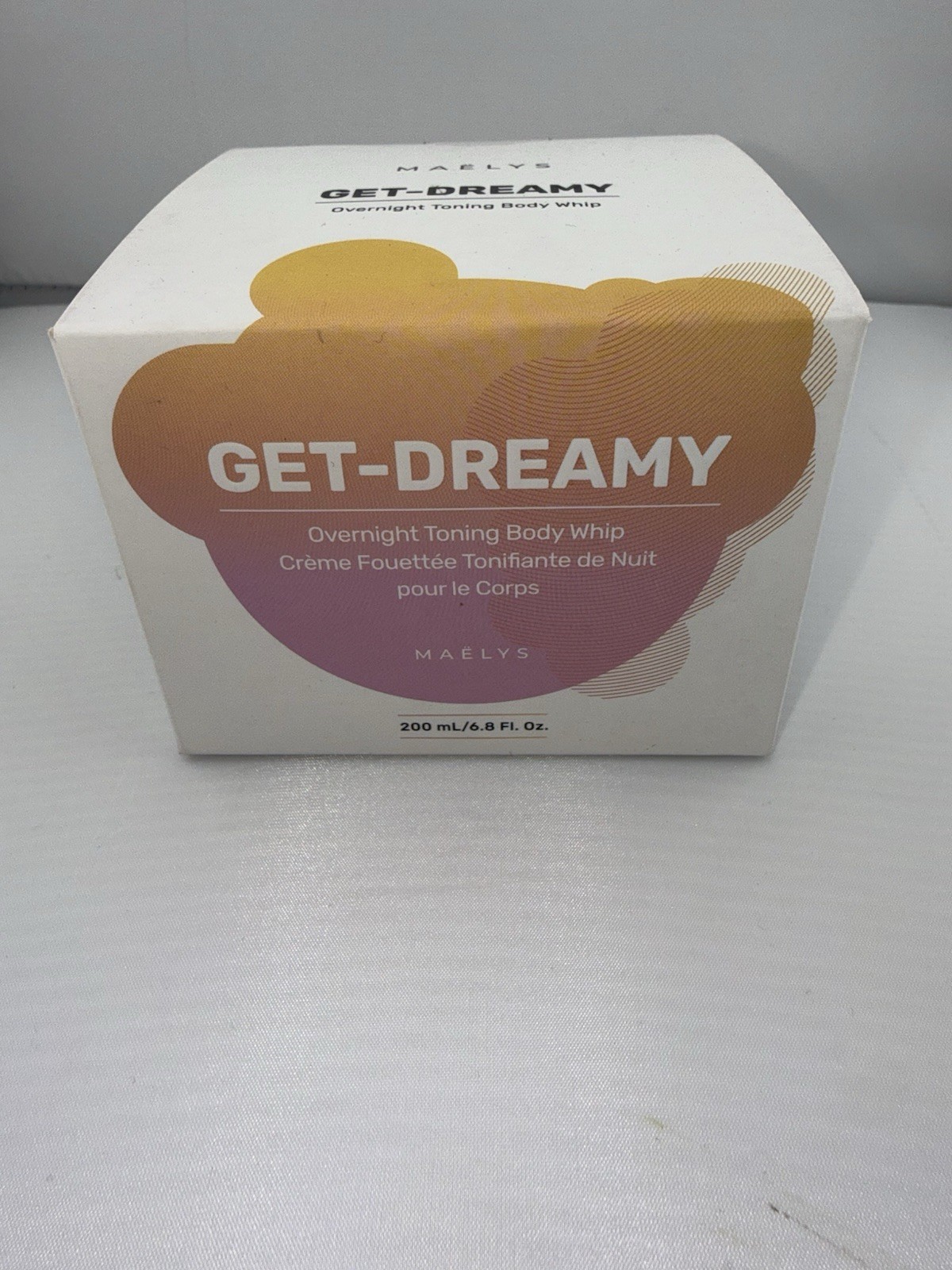 MAELYS Get-Dreamy overnight toning body whip 6.8 oz NEW
