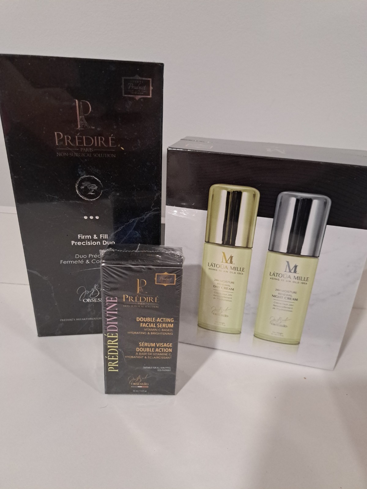 LATOUA MILLE Day Night Cream, Predire Firm & Fill, Predire Serum Bundle