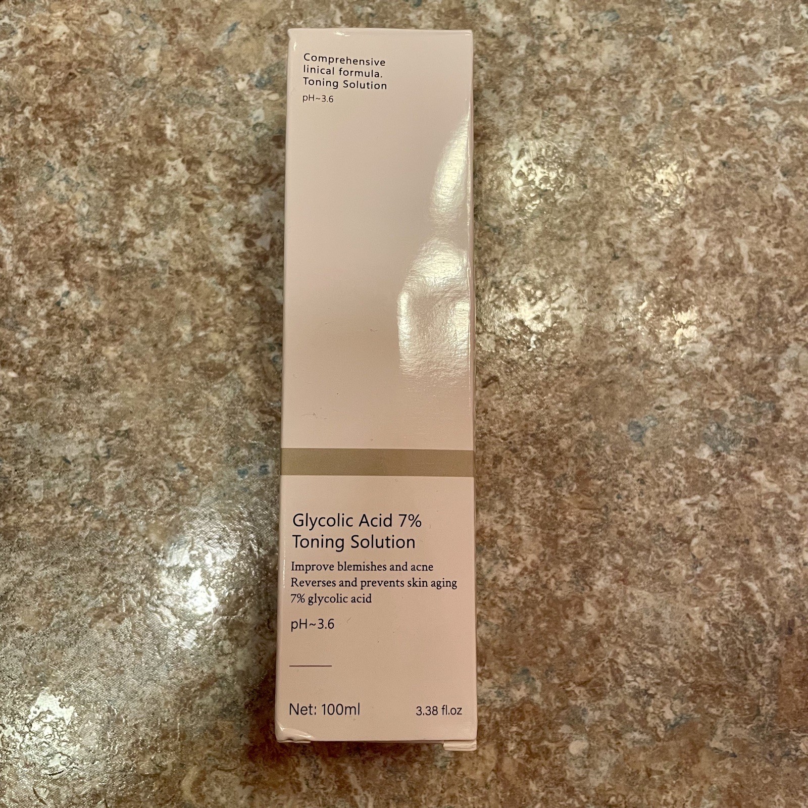 Glycolic Acid 7% Toning Solution. 100 ml 3.38 fl oz Exp 03/2027