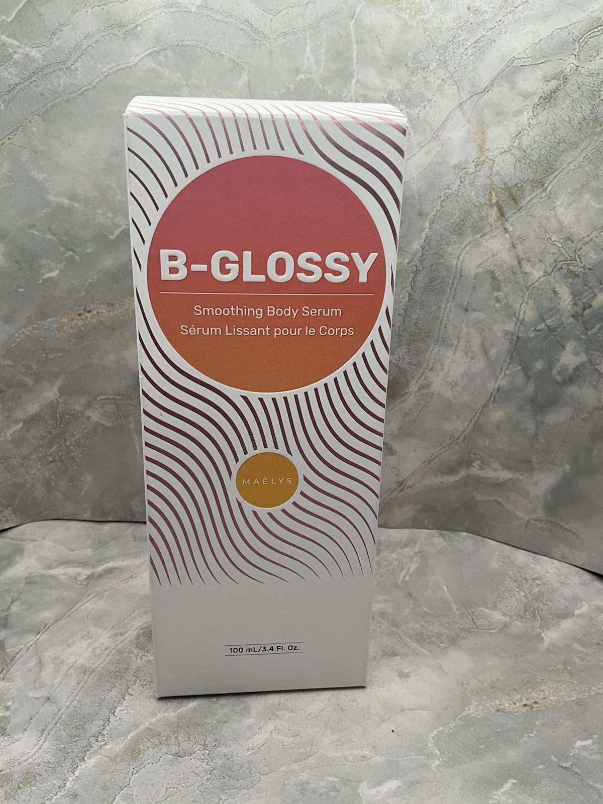Maelys B-GLOSSY Smoothing Body Serum 3.38oz. NEW