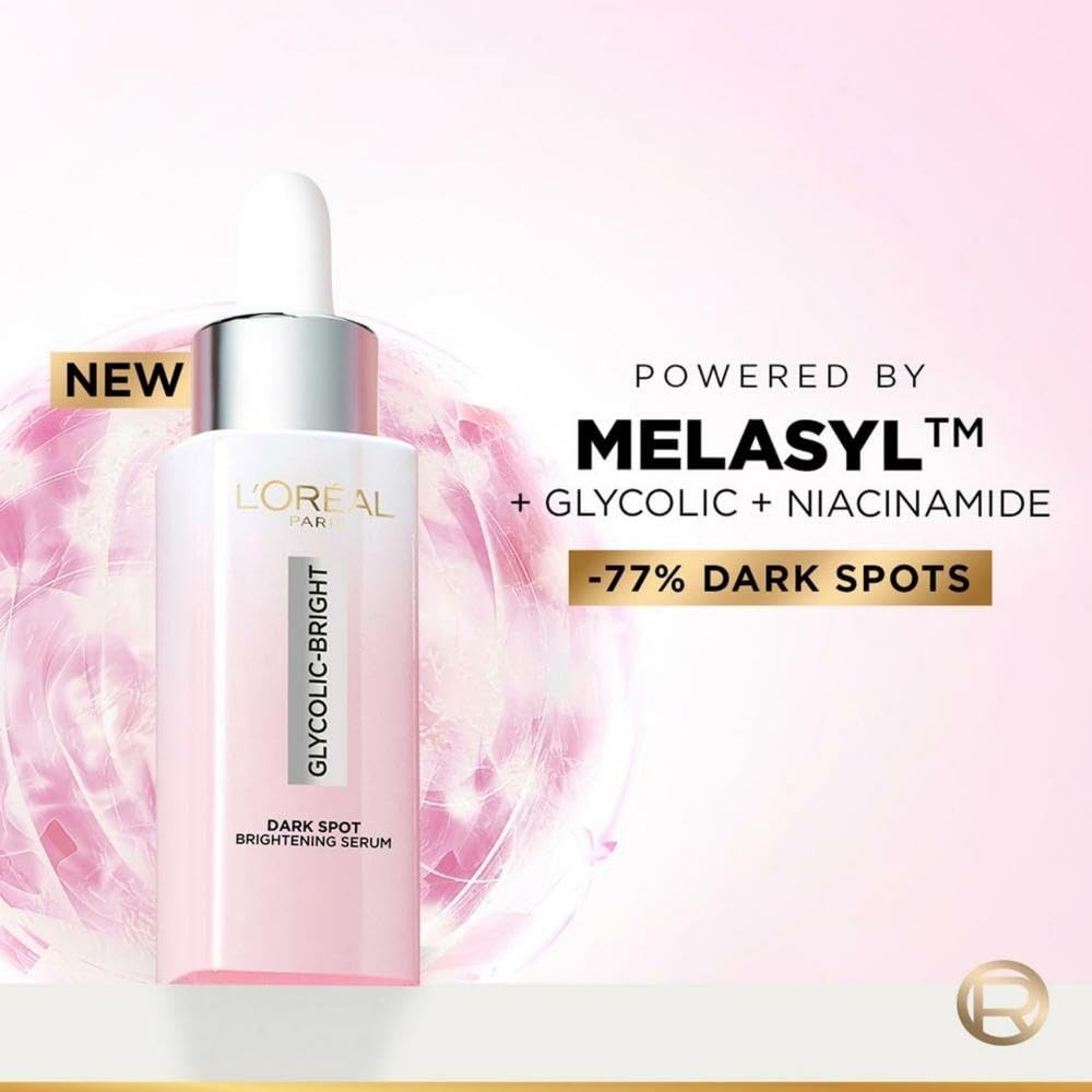 L’Oreal Paris Glycolic Bright 8% [Melasyl + Niacinamide] Face Serum 15ml