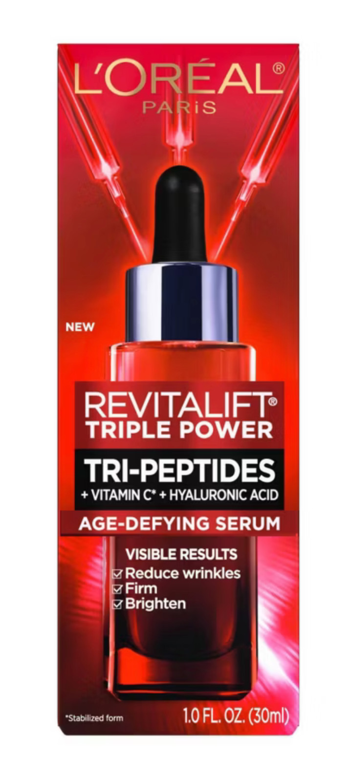 Loreal Revitalift Triple Power Tri-Peptides Age-Defying Serum 1.0oz/30ml