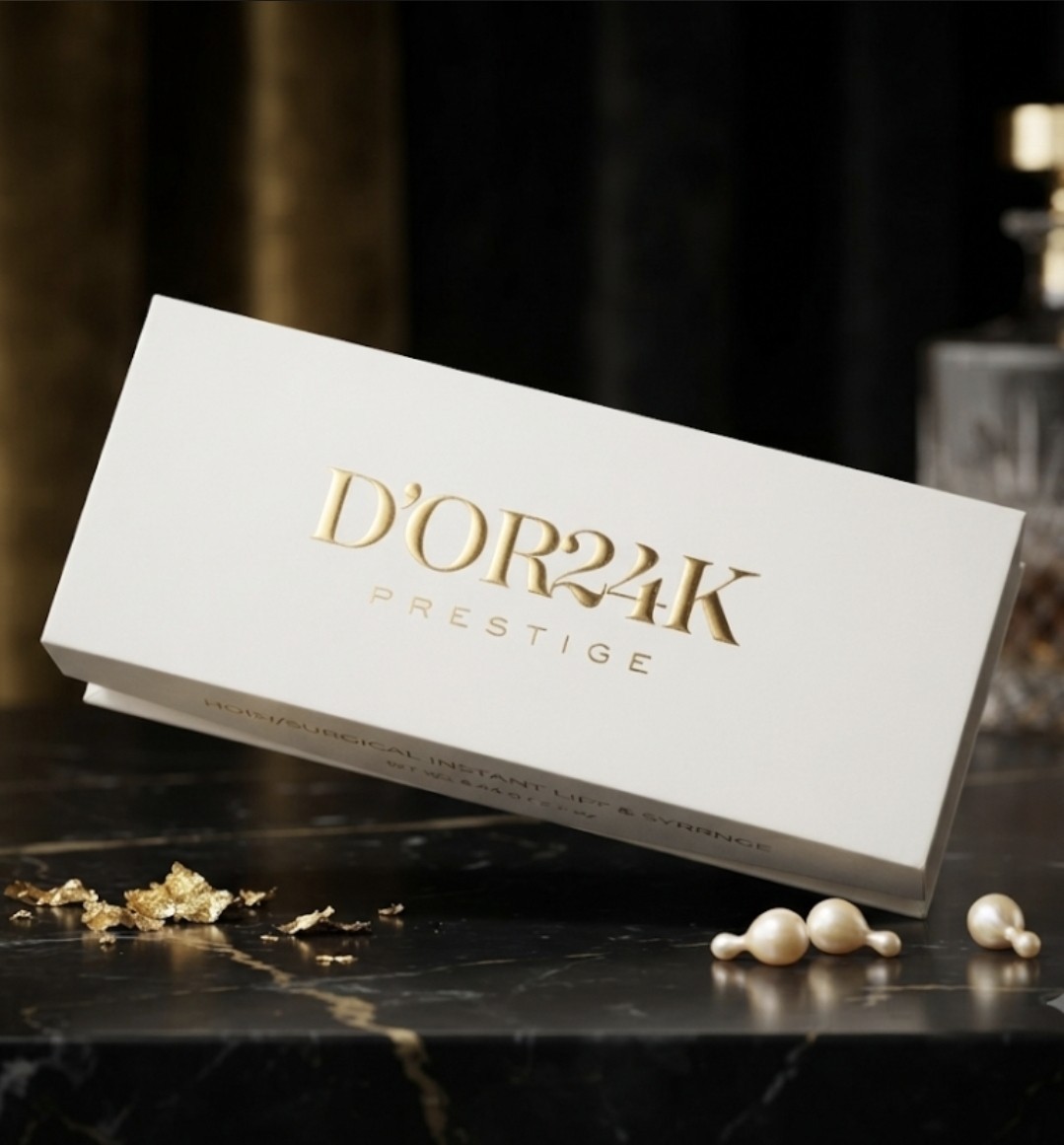 D’OR 24K Prestige Non-Surgical Instant Lifting Syringe For Face 0.46 oz (13 g)