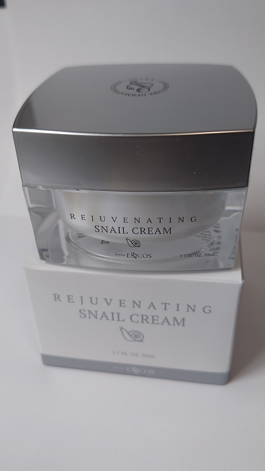E&COS Rejuvenating Snail Cream 50ml, 1.7 Fl oz, EXCELLENT CHRISTMAS GIFT!!!
