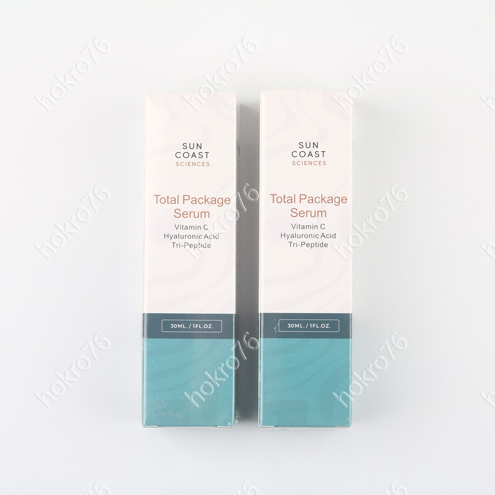 Sun Coast Science Total Package Serum, Vitamin C, Hyaluronic Acid, 1 /2/3 pack