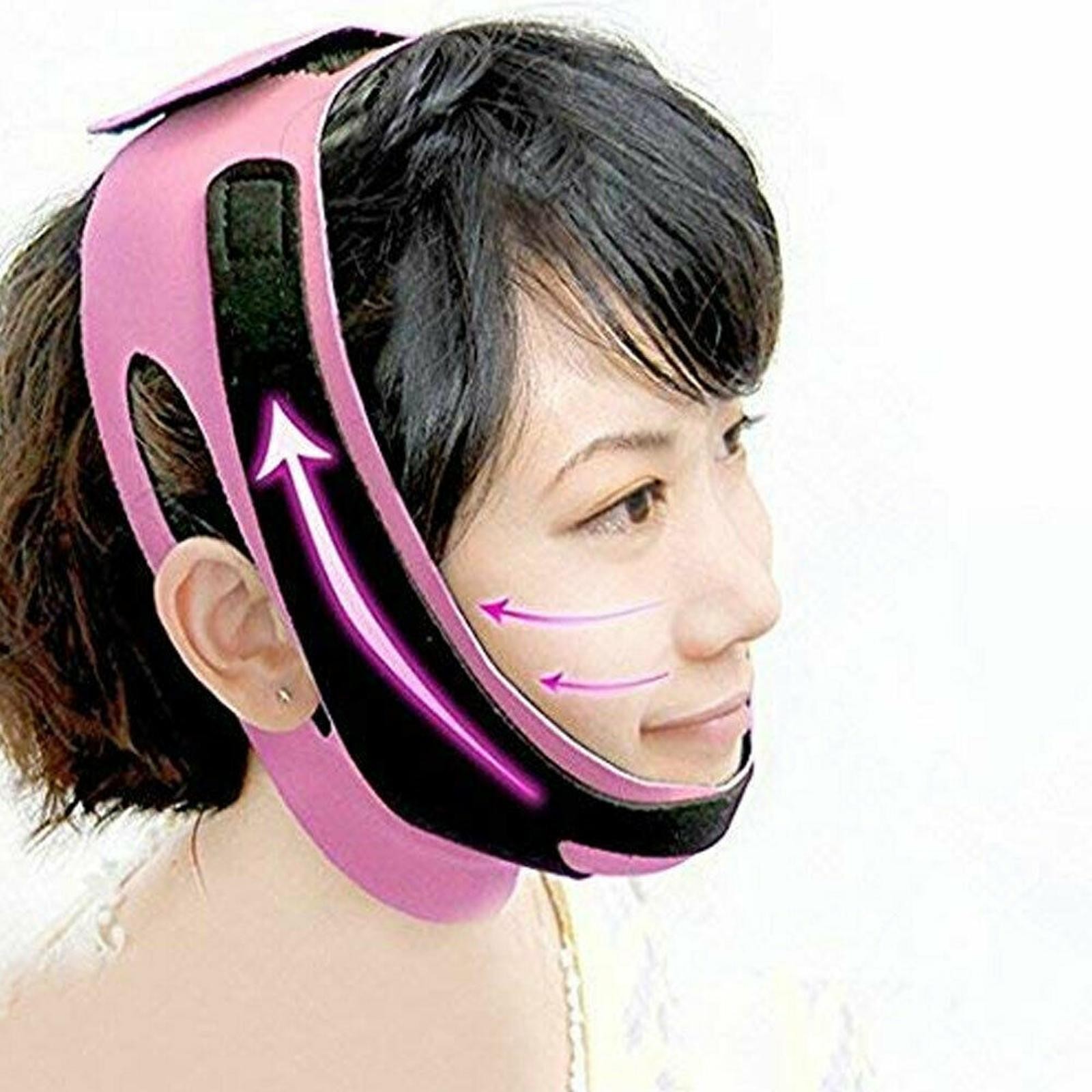 Face Slimmer Anti-aging Facial Slimming Strap Double Chin Firming Lifting Mask M