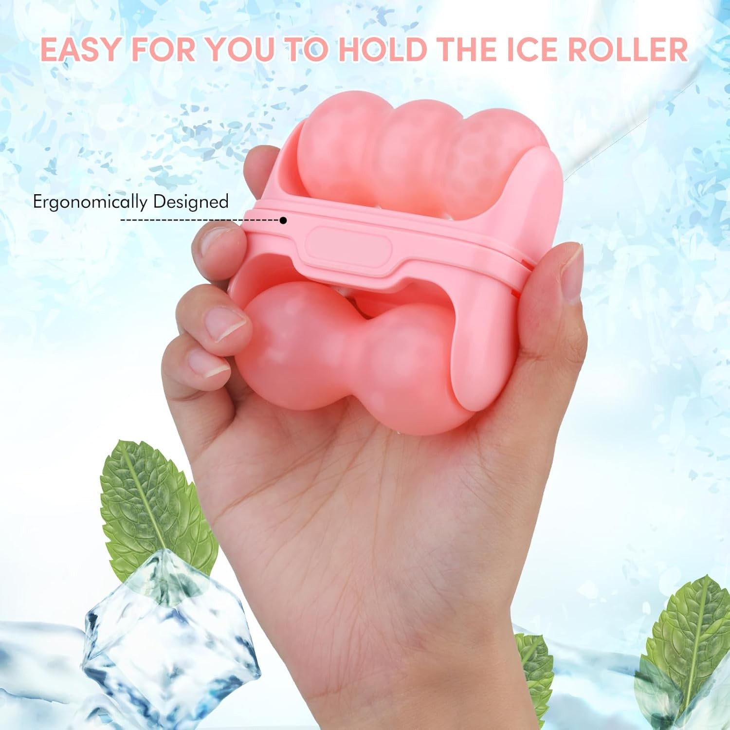 Ice Roller for Face,Eyes,Women Gifts Idea,Therapeutic Cooling to Tighten Brighte