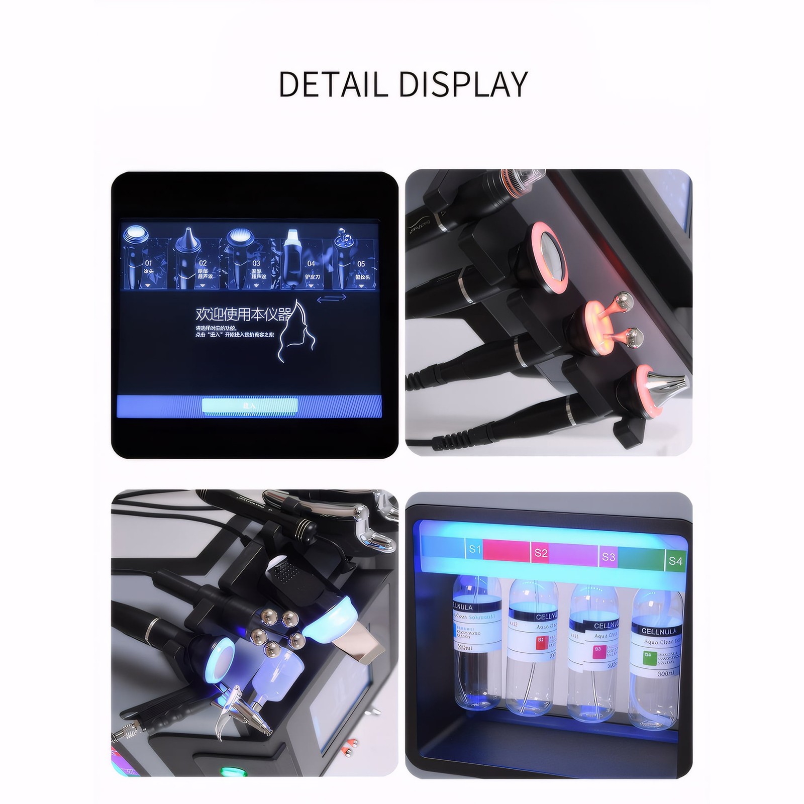10IN1 Facial Hydra Dermabrasion Hydration Skin Deep Cleansing Tightening Machine
