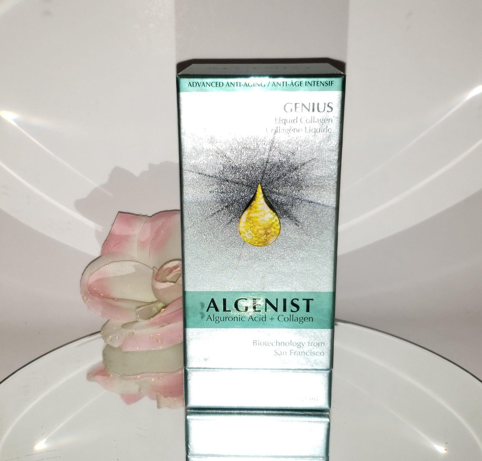 Algenist Genius Liquid Collagen Face Serum Alguronic Acid 1oz SEALED