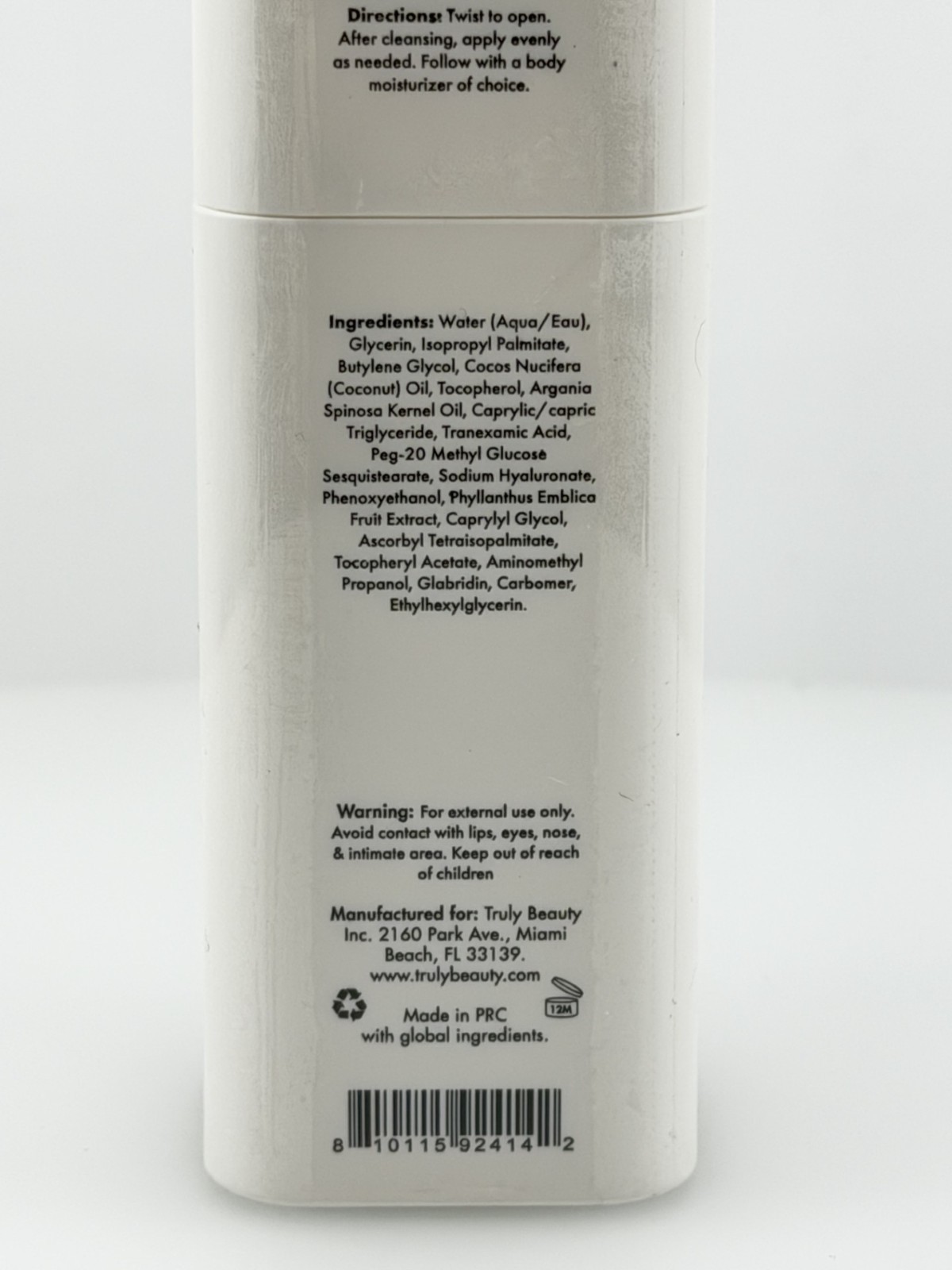 Truly Clinical The Brightening Body Serum – Full Size 3.1 fl oz / 90 mL – Sealed