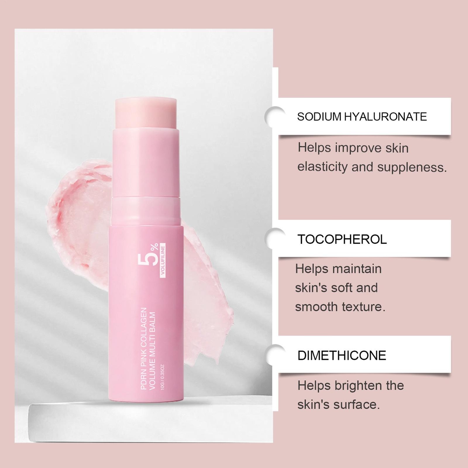 PDRN Pink collagen booster Volume Multi Balm – 10g