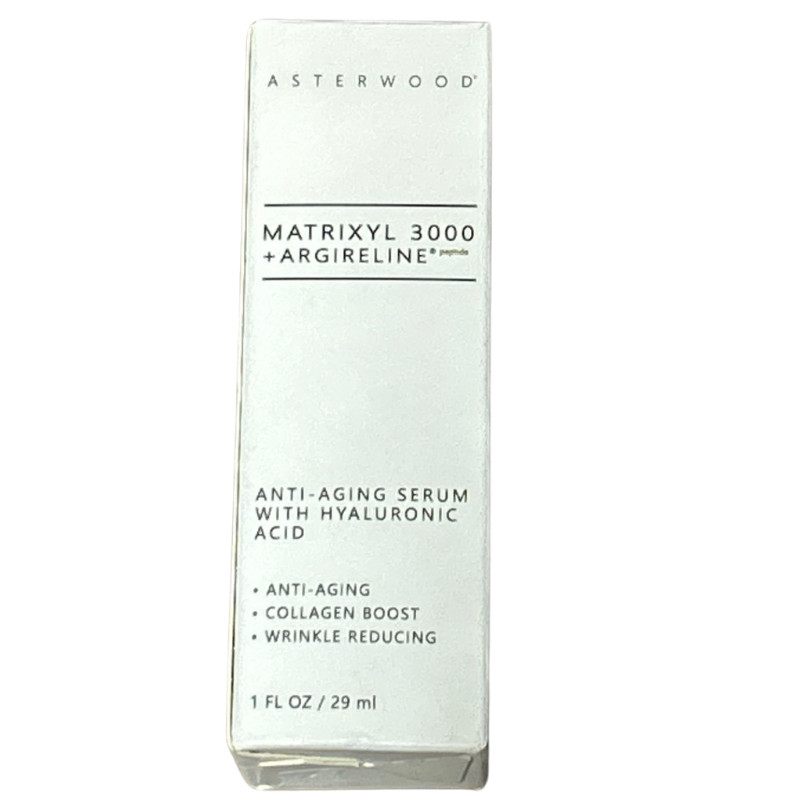 Asterwood Matrixyl 3000 Argireline Serum 1oz Hyaluronic Acid Collagen