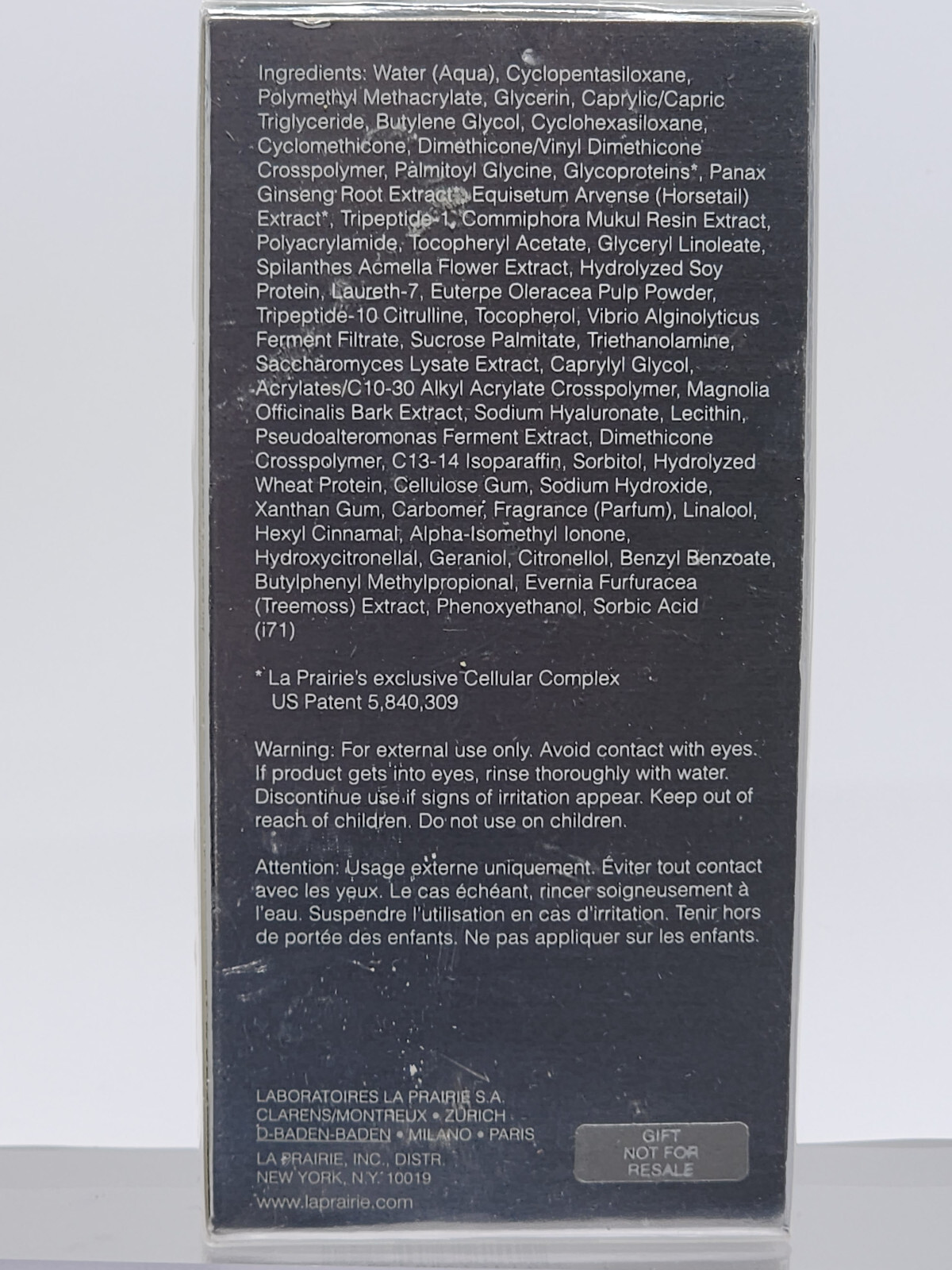 LA PRAIRE SWITZERLAND 0.5oz DEMOSTRATIO ANTI-AGING ANTI-WRINKLE EYE LINE FILLER