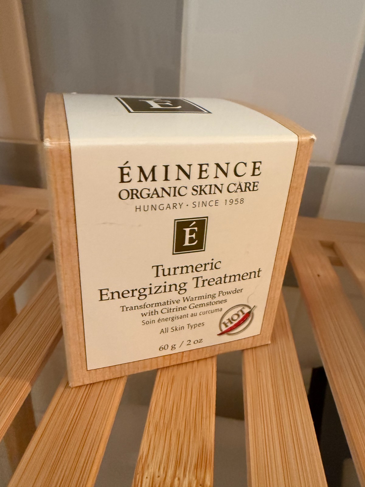 New Eminence Organic Skin Care Turmeric Energizing Treatment 2oz Customer Return