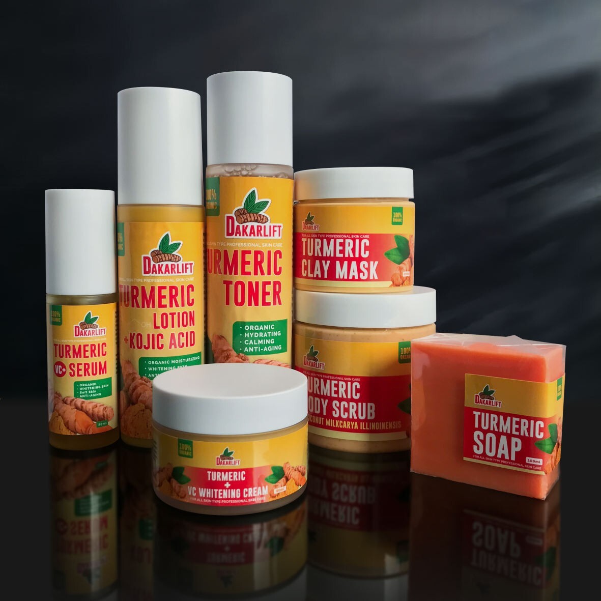 turmeric skin care set