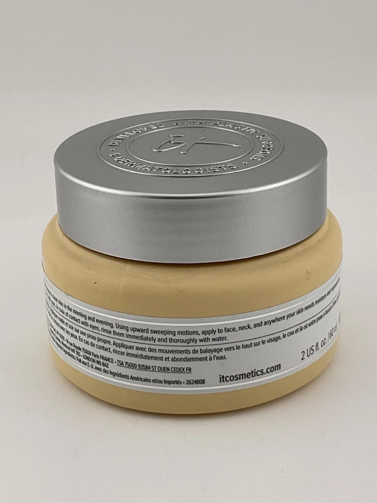 IT Cosmetics Confidence in a Cream Moisturizer SUPERCHARGED+ 2 oz / 60 ml New