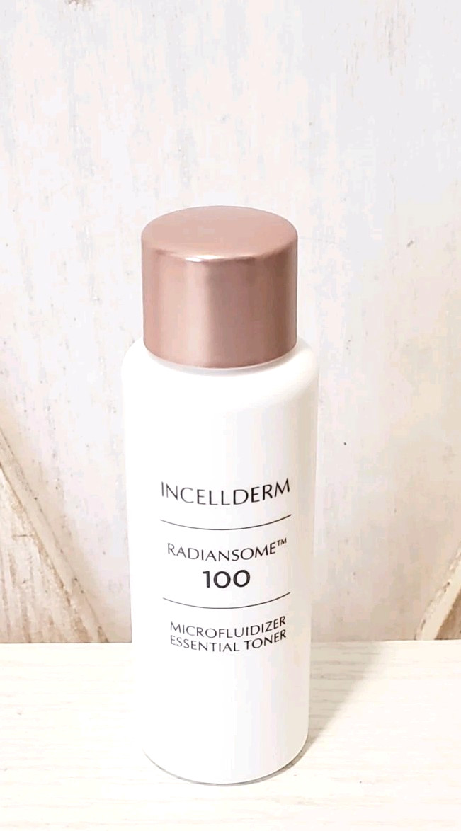INCELLDERM Riman RADIANSOME 100 Microfluidizer Essential Toner 2026/06 No Box
