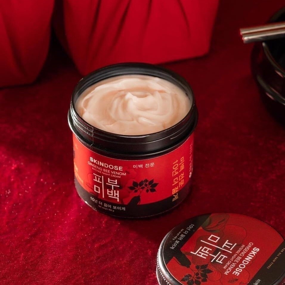 Skindose Ginseng Bee Venom Body Instense Night Cream Skin Care 400g