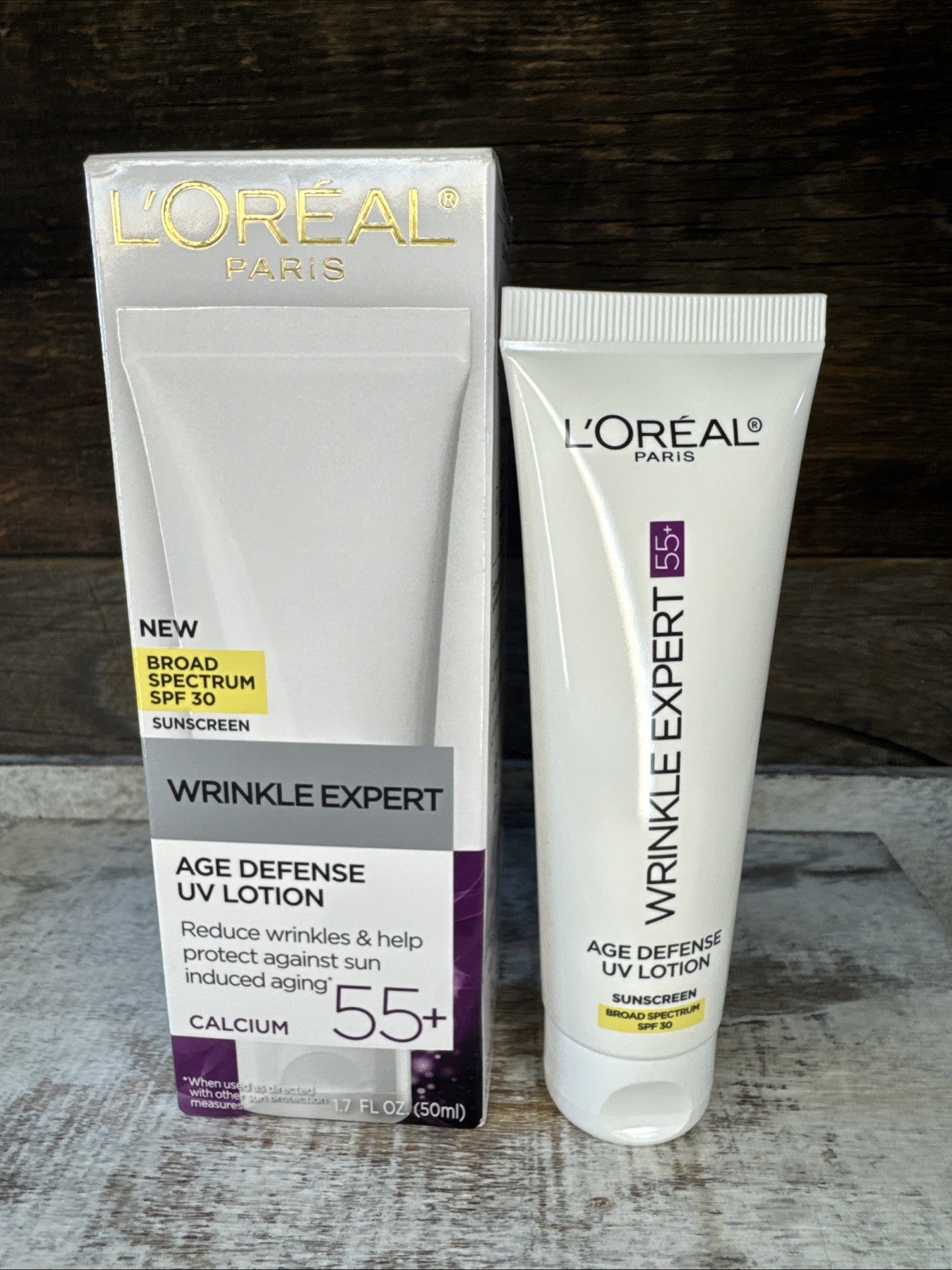 L’Oreal Paris Wrinkle Expert 55+ Age Defense Lotion SPF Lot 20XN01 | MSRP = $16