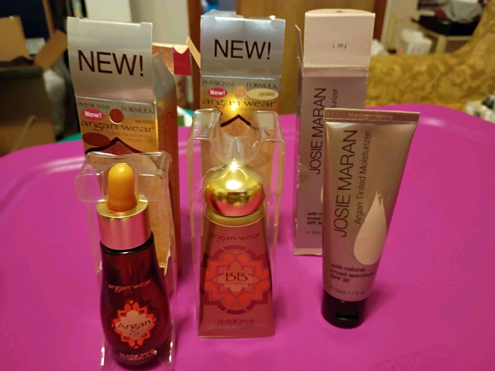Josie Maran And Physicians Formula Argan Oil BB Cream Tinted Moisturizer Lot NIB