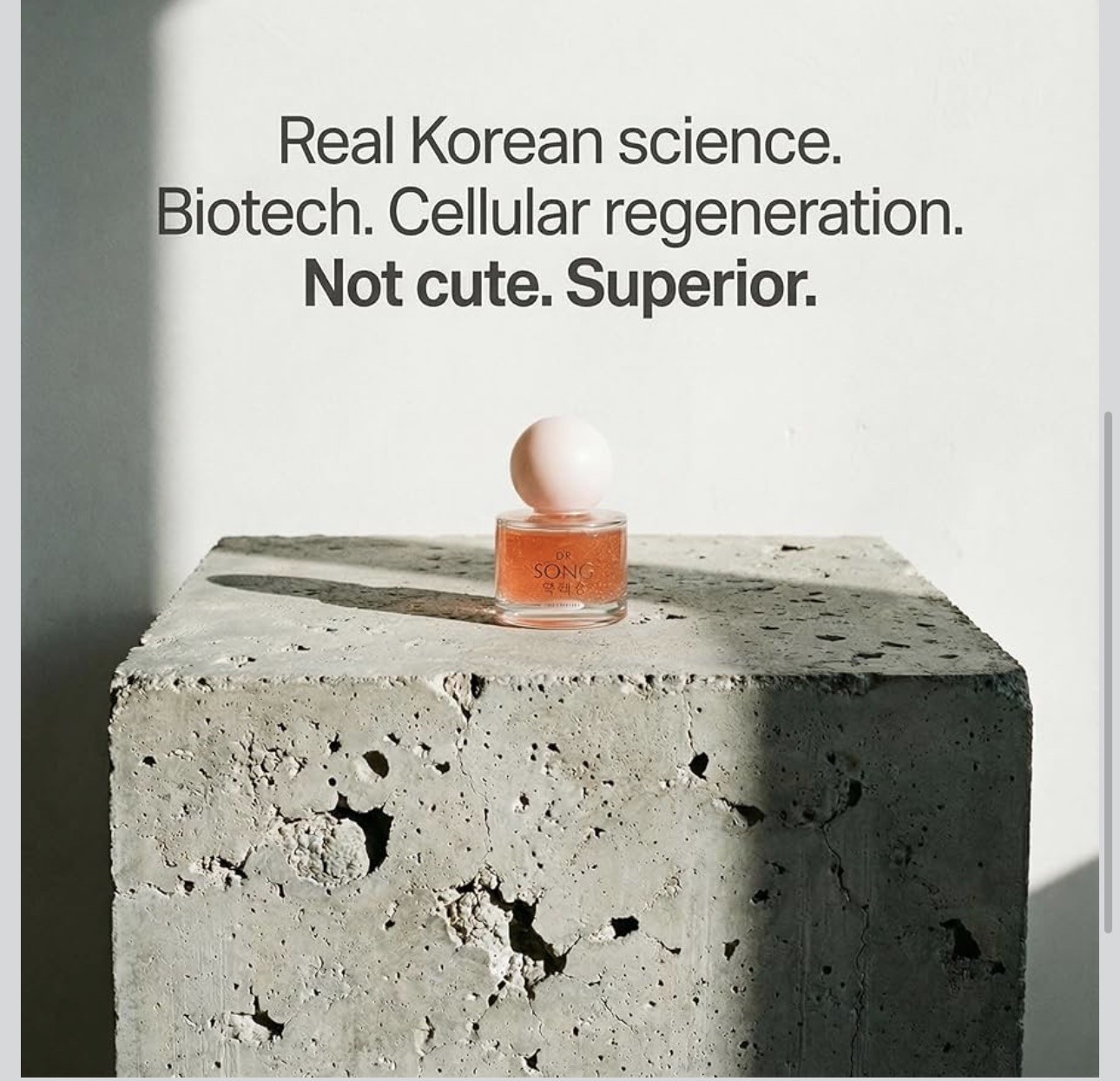 Dr Song PDRN Peptide-8 Serum – Salmon DNA, Niacinamide, Hyaluronic Acid,K Beauty